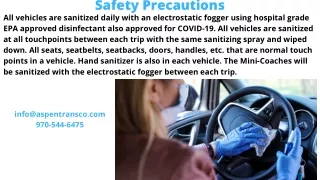 Safety Precautions