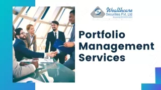 portfolio management services