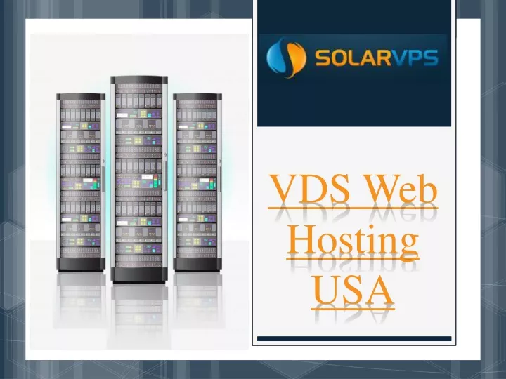vds web hosting usa