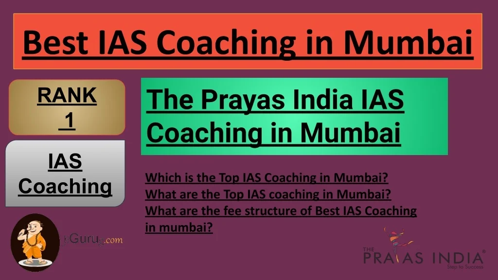 PPT - Best IAS Coaching in Mumbai PowerPoint Presentation, free ...