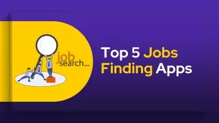 top 5 jobs finding apps