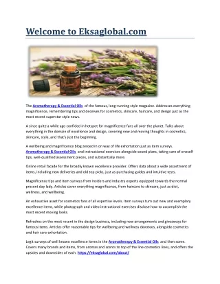 welcome to eksaglobal com