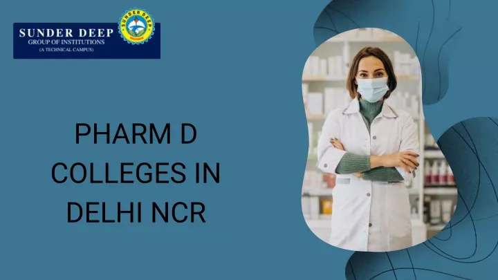 pharm d colleges in delhi ncr