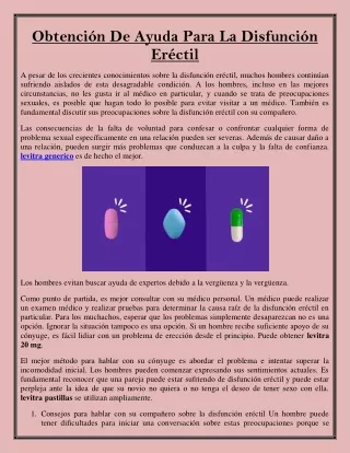 obtenci n de ayuda para la disfunci n er ctil