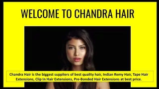 Buy Natural 9a Human Hair Online |  Chandra Hair