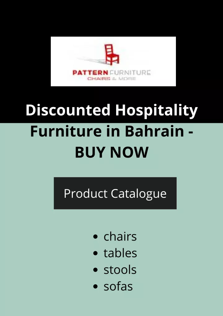 discounted hospitality furniture in bahrain