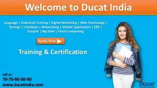 welcome to ducat india