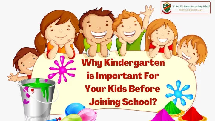 why kindergarten is important for your kids