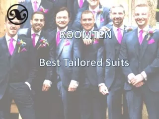 Best Tailored made to measure suits and overcoat