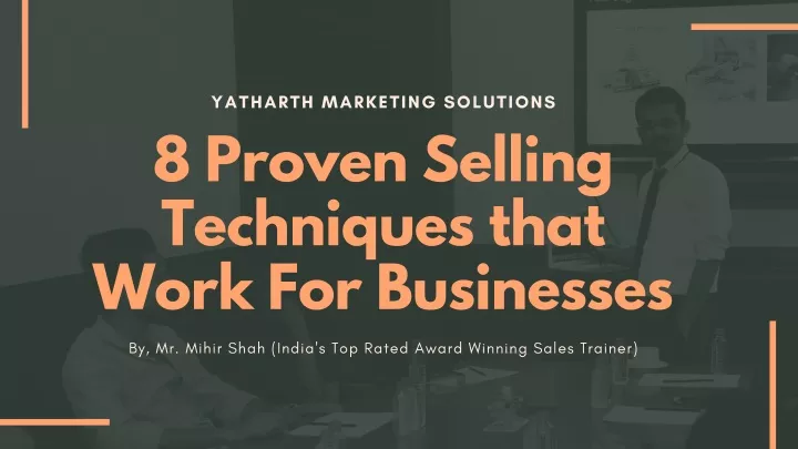 yatharth marketing solutions 8 proven selling