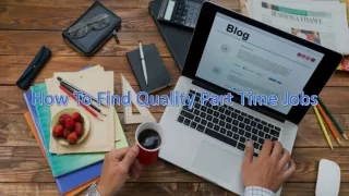 How To Find Quality Part Time Jobs
