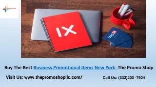 Business Promotional Items New York- The Promo Shop