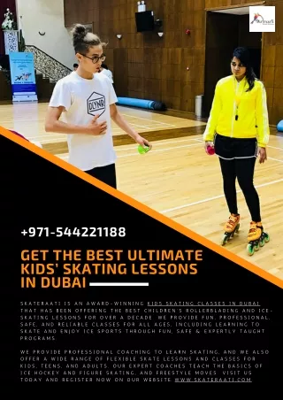 Get the best Ultimate Kids’ Skating Lessons in Dubai