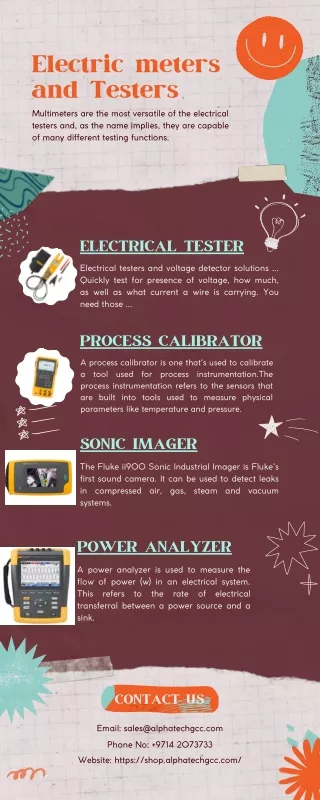 Test & Measurement Tools