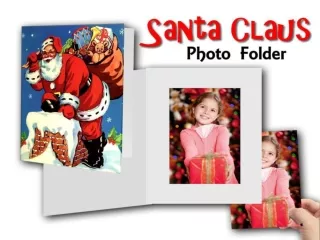 Christmas custom photo folders