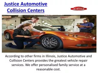 Auto Body Repair Naperville - Justice Automotive Collision Centers