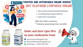 Christmas Offers 2021 - Save Up to 90% on #Olaparib #Lynparza Medications Costs
