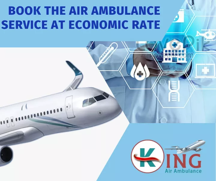 book the air ambulance service at economic rate