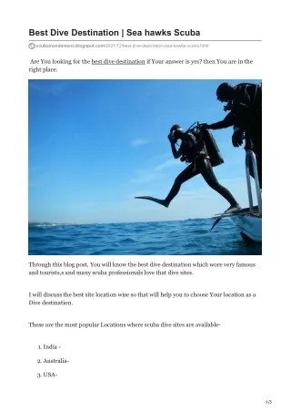 best scuba diving in andman