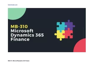 Learn How to Become Successful in MB-310 Exams - ExamsEmpire