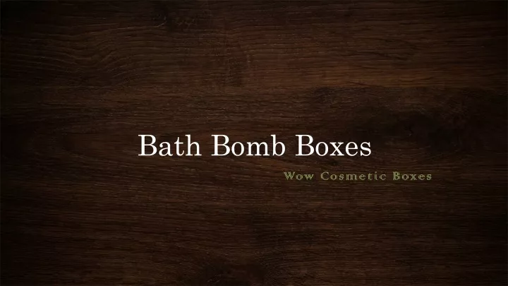 bath bomb boxes