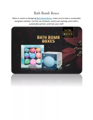 bath bomb boxes
