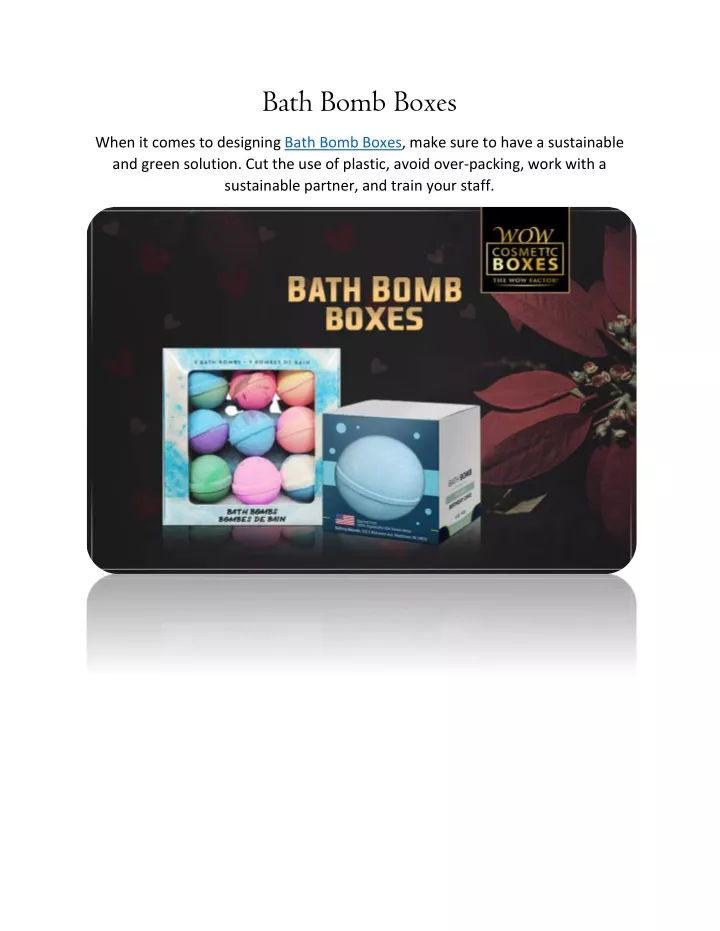 bath bomb boxes