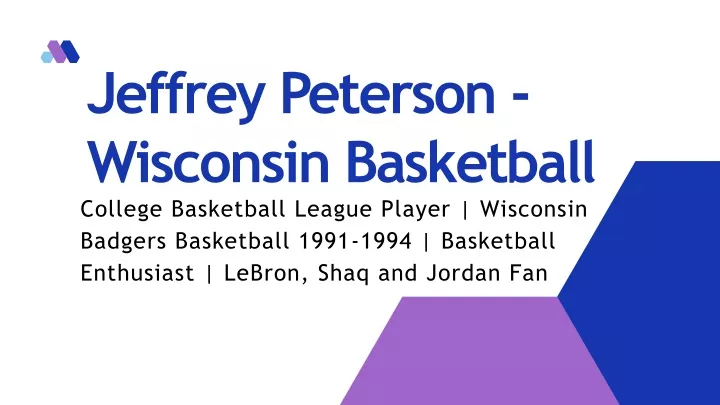 jeffrey peterson wisconsin basketball college