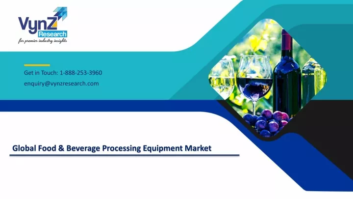 global food beverage processing equipment market