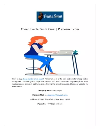 cheap twitter smm panel primesmm com