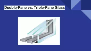 Double Pane vs triple pane Windows