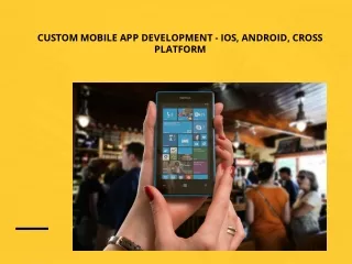 Mobile App Development Company, Best Application Development Services