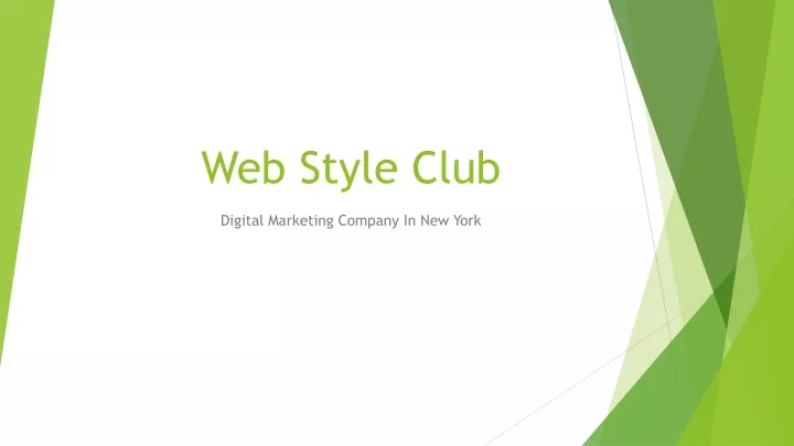 web style club