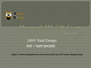 Boost Your Preparation With MS-740 Online Practice Software - DumpsOwner