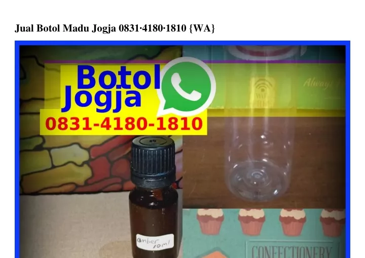 jual botol madu jogja 0831 4180 1810 wa