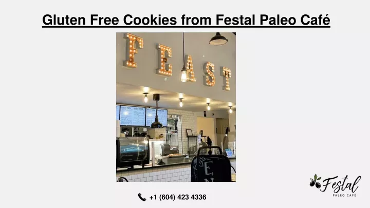 gluten free cookies from festal paleo caf