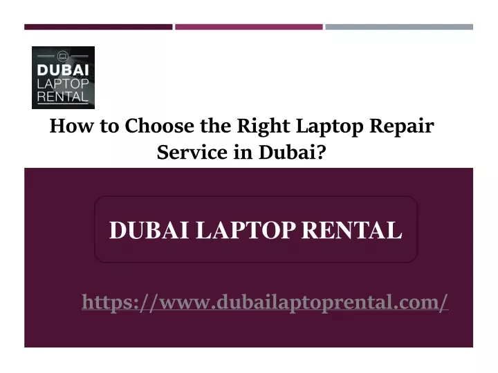 how to choose the right laptop repair service