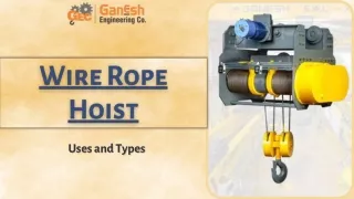 uses and types uses and types