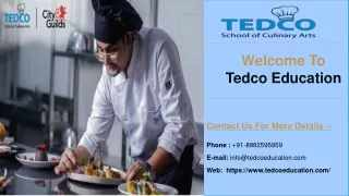 welcome to tedco education