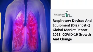 respiratory devices and equipment diagnostic