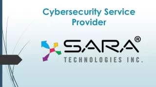 cybersecurity service provider