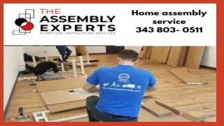 Assembly and Installation Services Canada