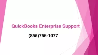 QuickBooks Enterprise Support