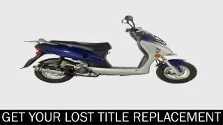 Easiest Way Of Getting Lost Title Replacement