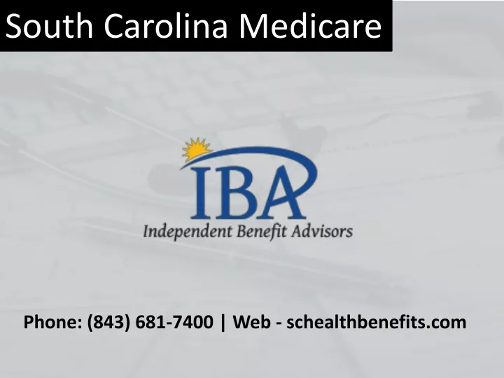 south carolina medicare