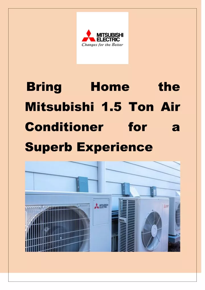 bring mitsubishi 1 5 ton air conditioner superb