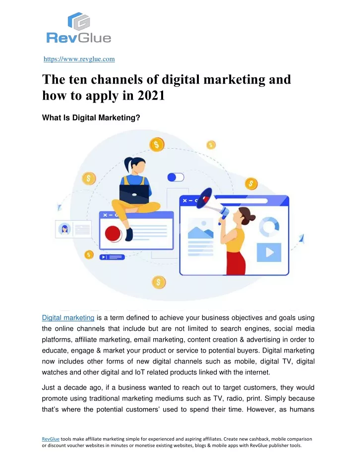 https www revglue com the ten channels of digital