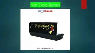 Hot Dog Boxes