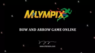 Bow and arrow Game Online - Mlympix