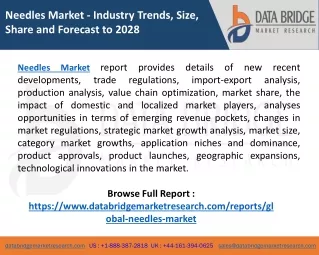 needles market industry trends size share